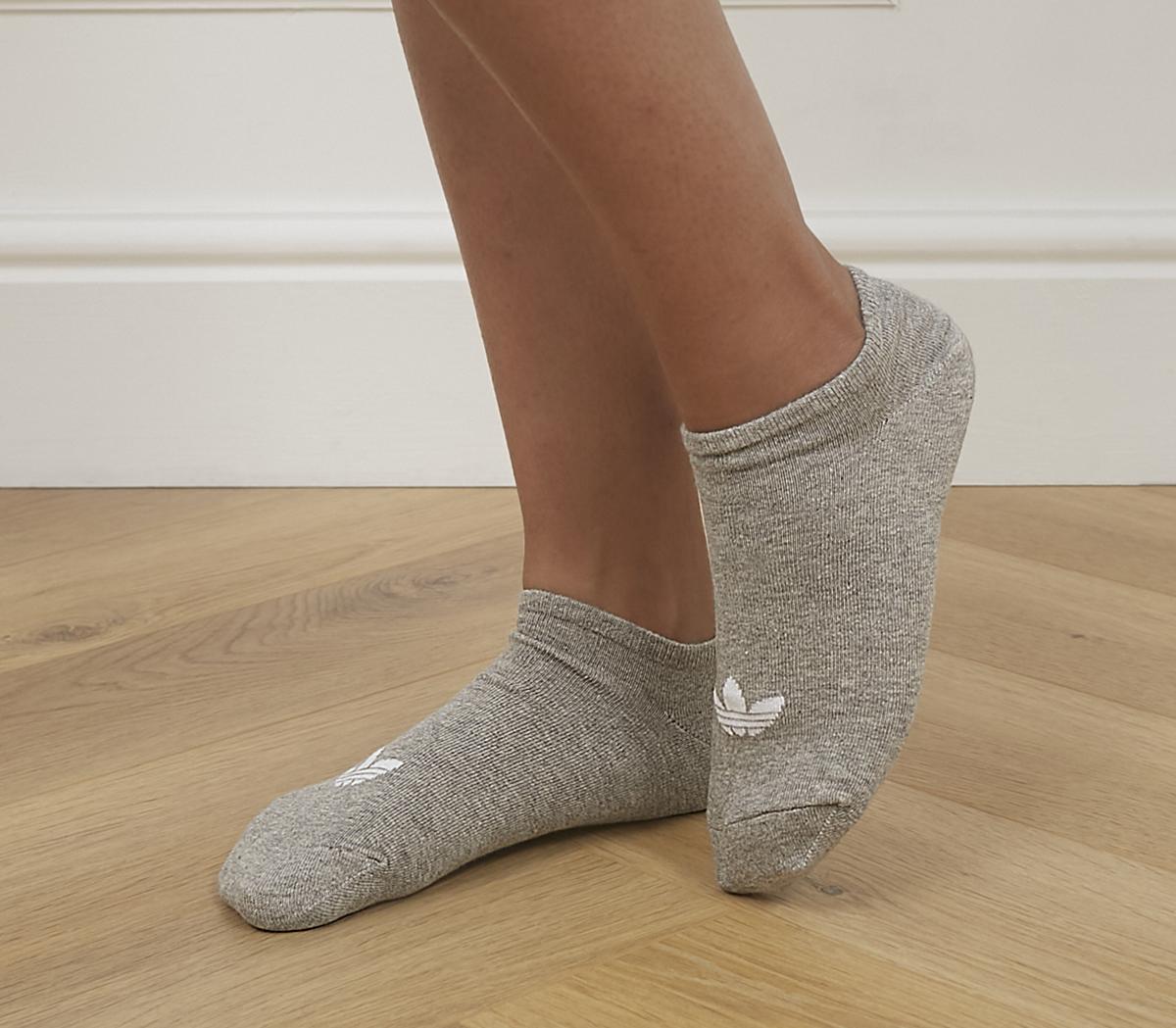 adidasTrefoil Liner Socks 3 PackWhite