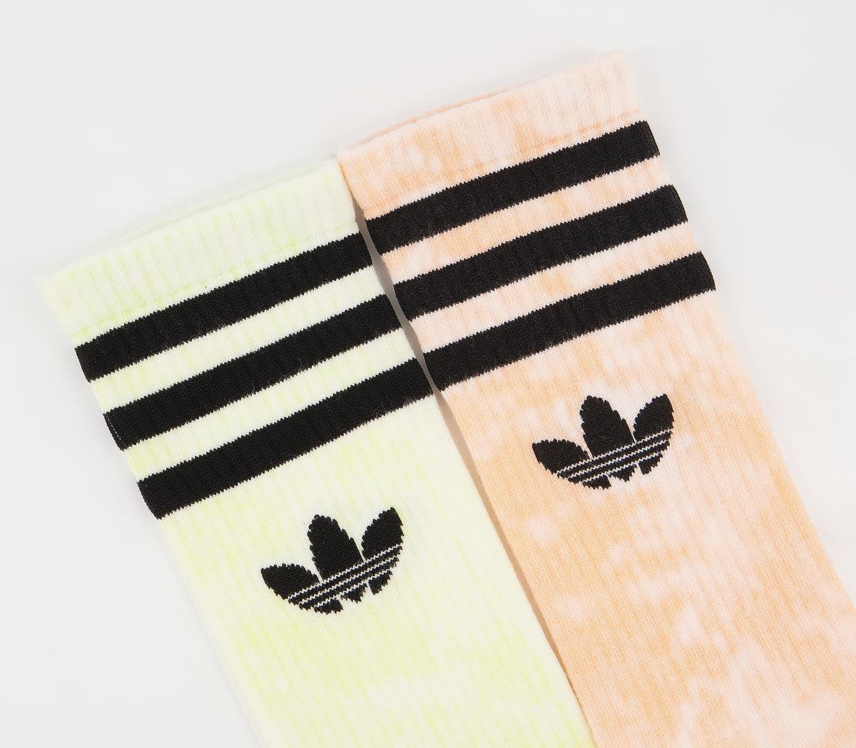adidas Tie Dye Socks adidas Tie Dye Socks Acid Orange