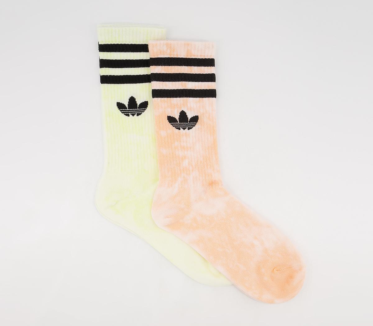 adidas Tie Dye Socks adidas Tie Dye Socks Acid Orange