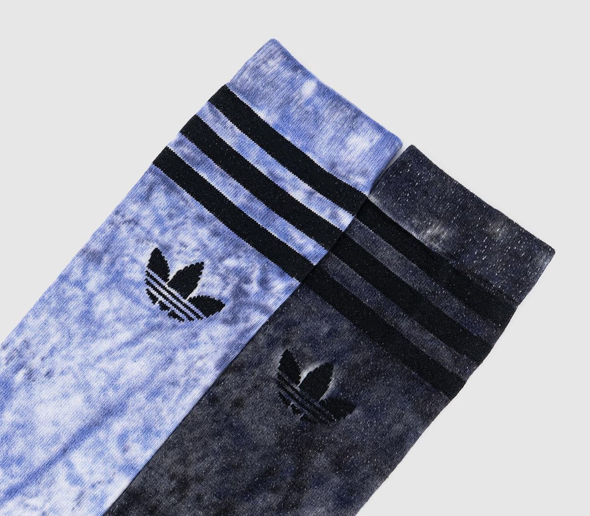adidasTie Dye Socks adidasTie Dye SocksPurple Blue Neutral