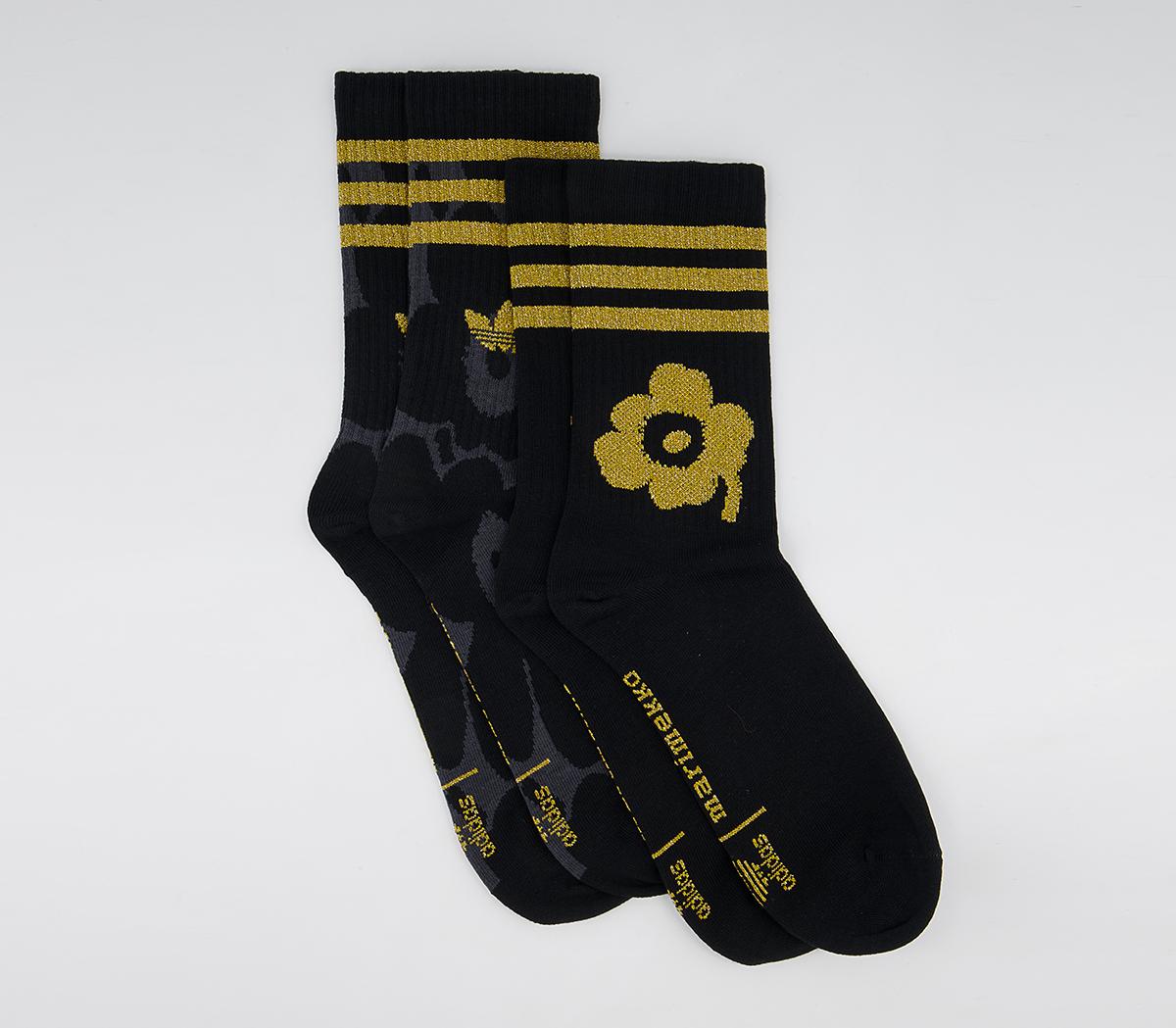 adidas Marimekko Socks 2 Pack adidas Marimekko Socks 2 Pack Black
