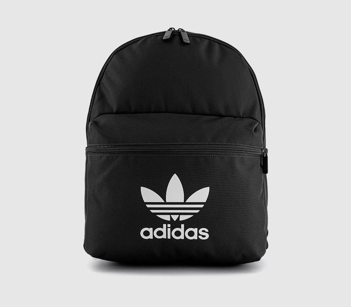 Adidas backpack all black online