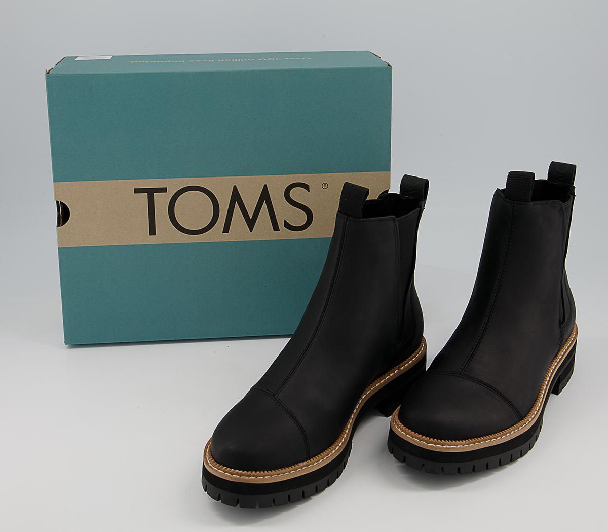 TOMS Dakota Chelsea Boots TOMS Dakota Chelsea Boots Black