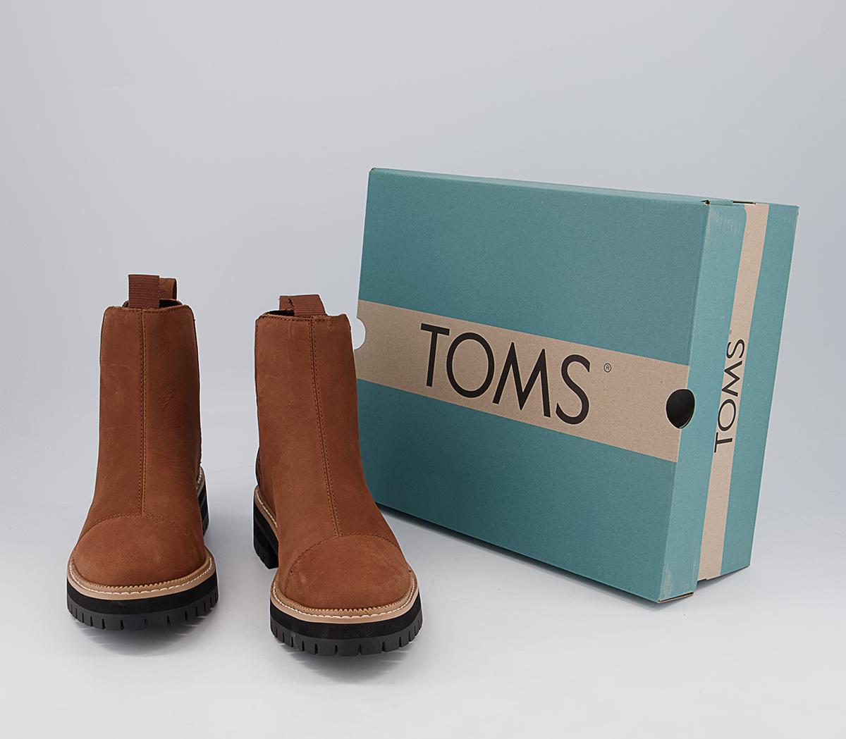 TOMS Dakota Chelsea Boots TOMS Dakota Chelsea Boots Tan Leopard