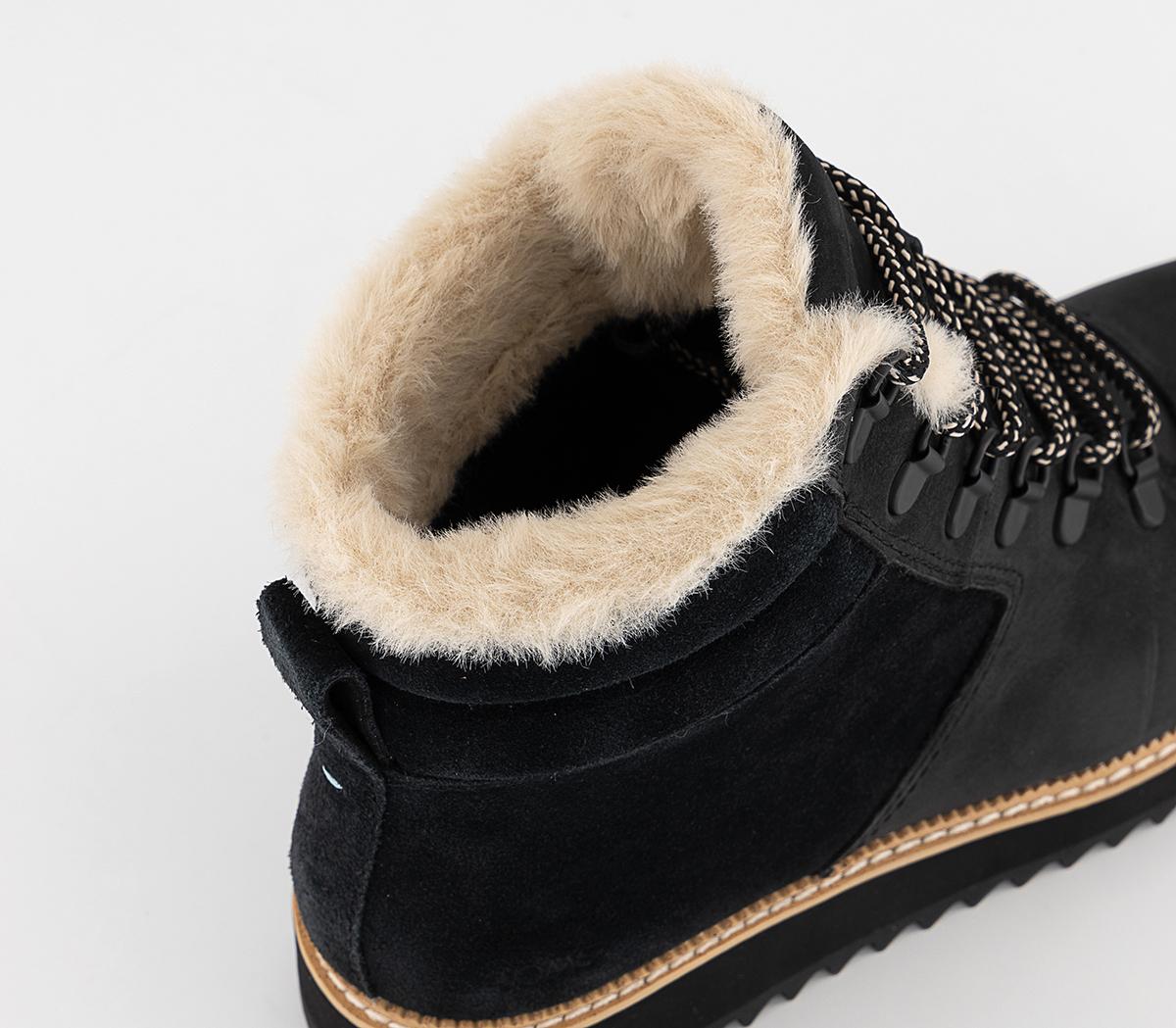TOMSMojave Hiker Boots TOMSMojave Hiker Boots Black Nubuck