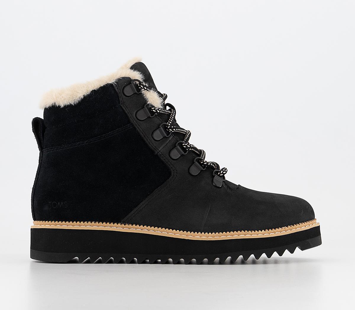TOMSMojave Hiker Boots TOMSMojave Hiker Boots Black Nubuck