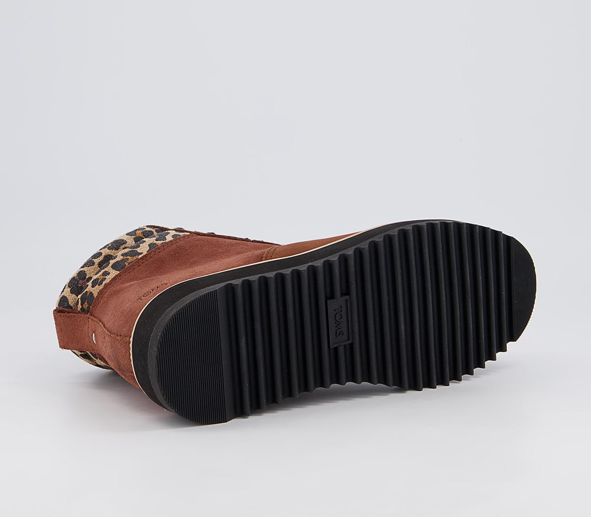 TOMS Mojave Hiker Boots TOMS Mojave Hiker Boots Tan Leopard