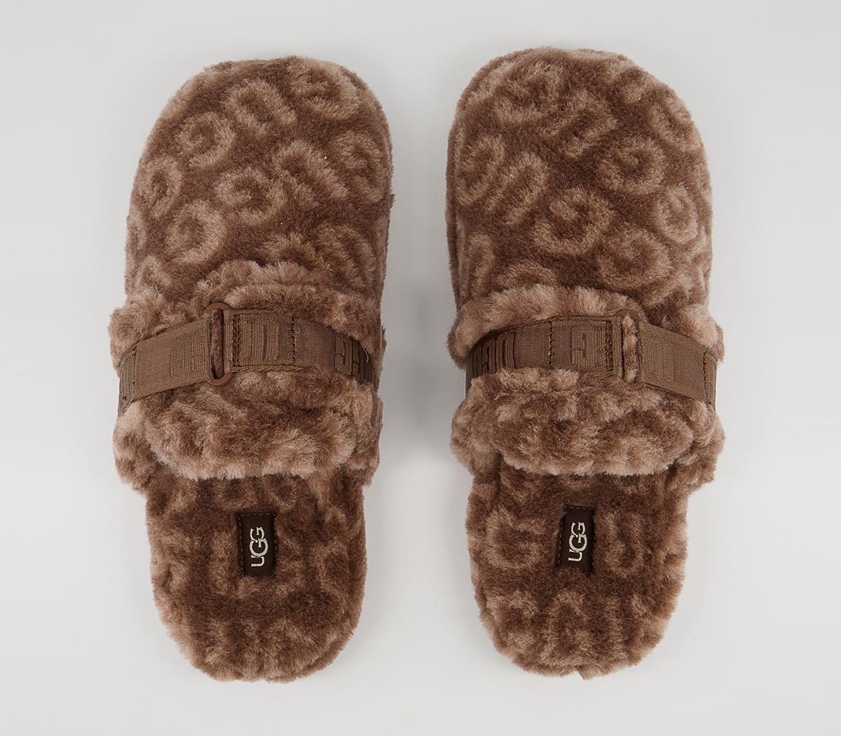 UGG Fluff It Pop Slippers UGG Fluff It Pop Slippers Chestnut Stout