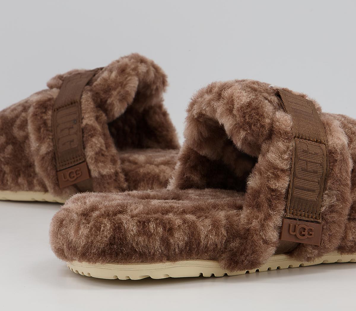 UGG Fluff It Pop Slippers UGG Fluff It Pop Slippers Chestnut Stout