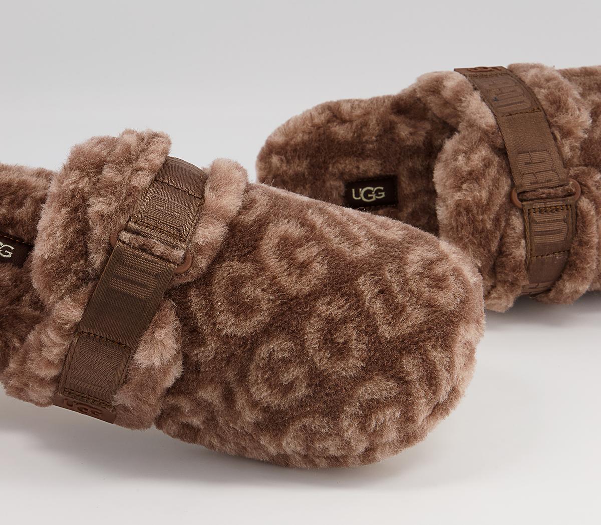 UGG Fluff It Pop Slippers UGG Fluff It Pop Slippers Chestnut Stout