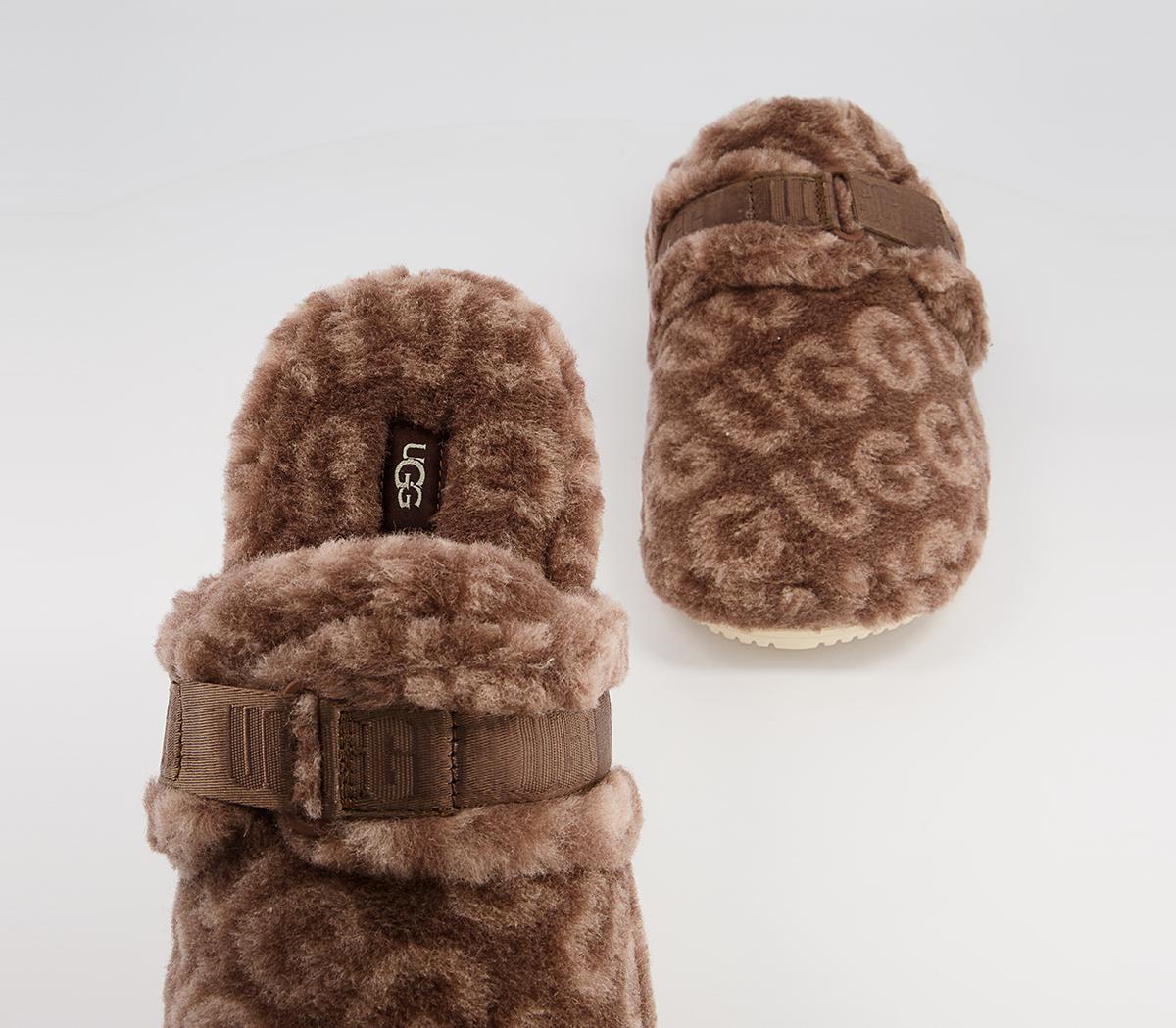 UGG Fluff It Pop Slippers UGG Fluff It Pop Slippers Chestnut Stout