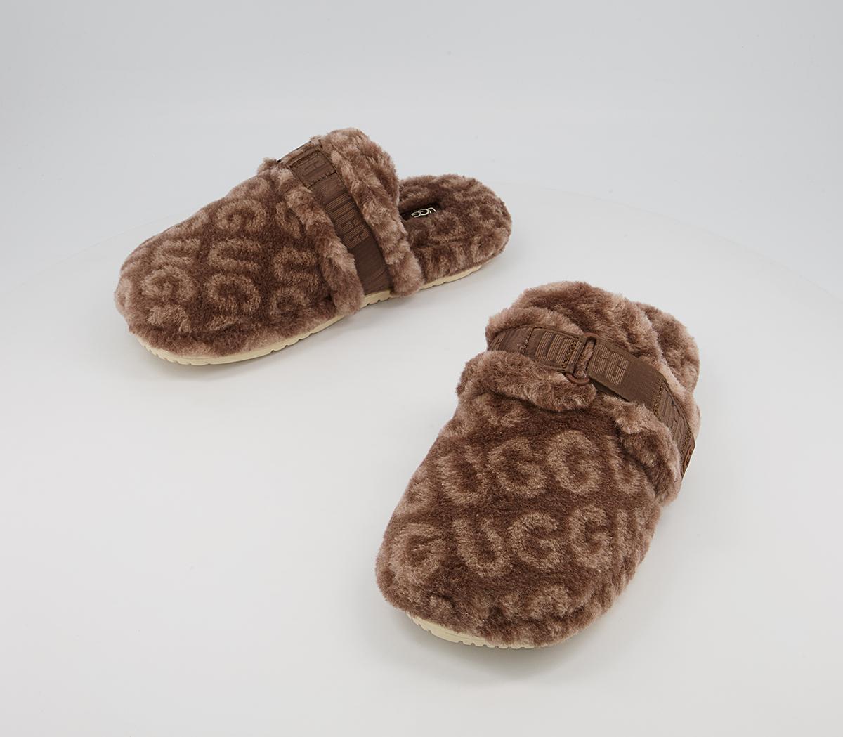 UGG Fluff It Pop Slippers UGG Fluff It Pop Slippers Chestnut Stout