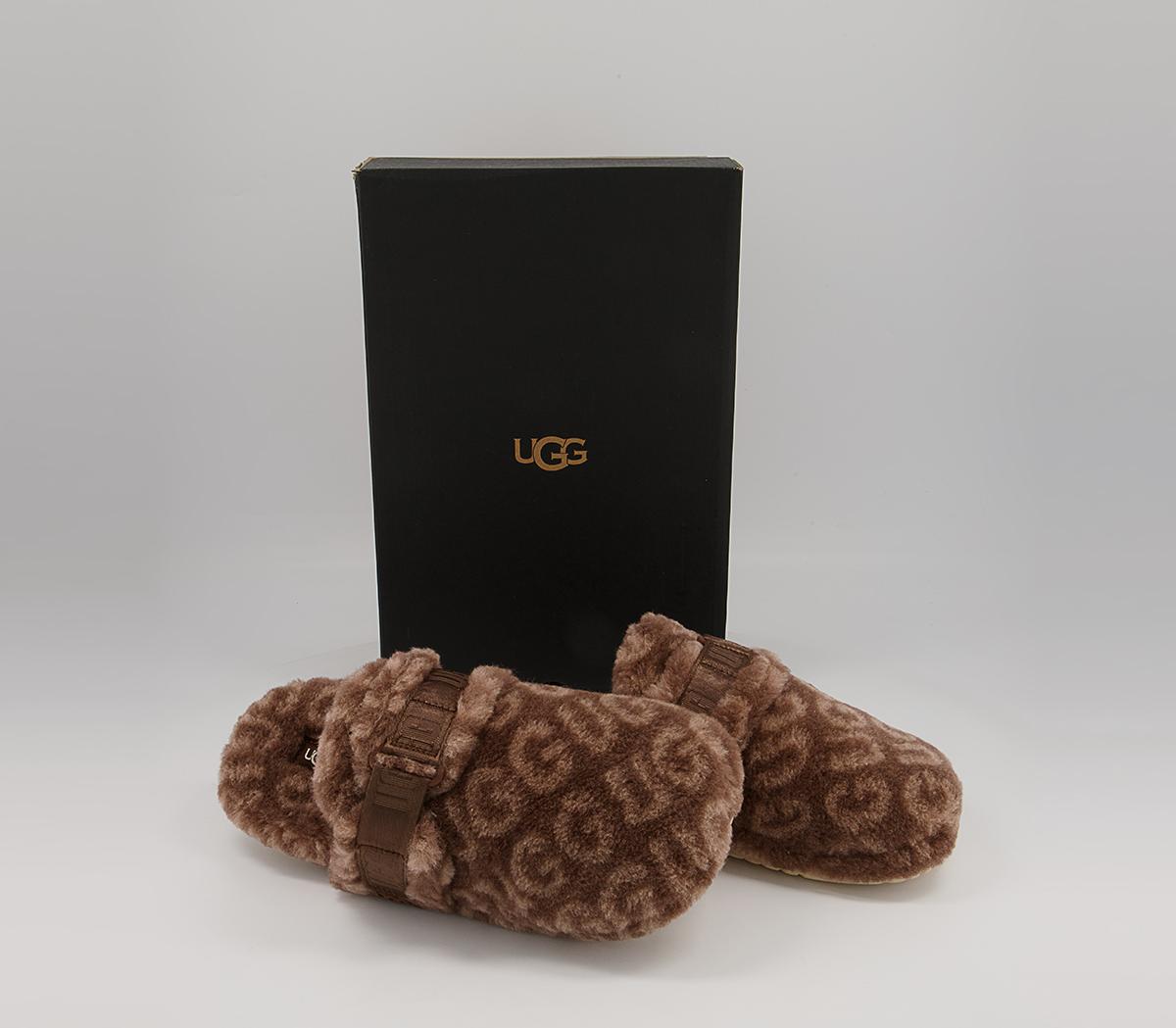 UGG Fluff It Pop Slippers UGG Fluff It Pop Slippers Chestnut Stout