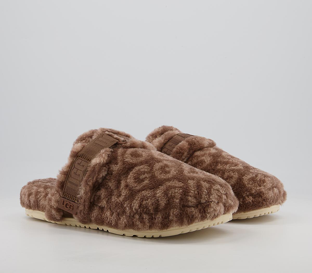 UGG Fluff It Pop Slippers UGG Fluff It Pop Slippers Chestnut Stout