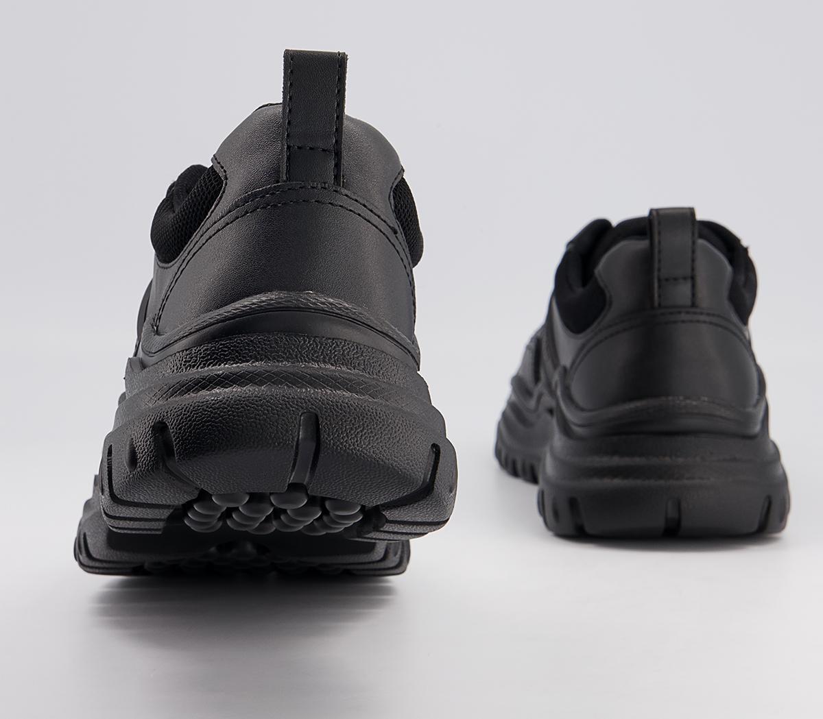 Oki Kutsu O511 Lace Up Trainers Oki Kutsu O511 Lace Up Trainers Black Drench