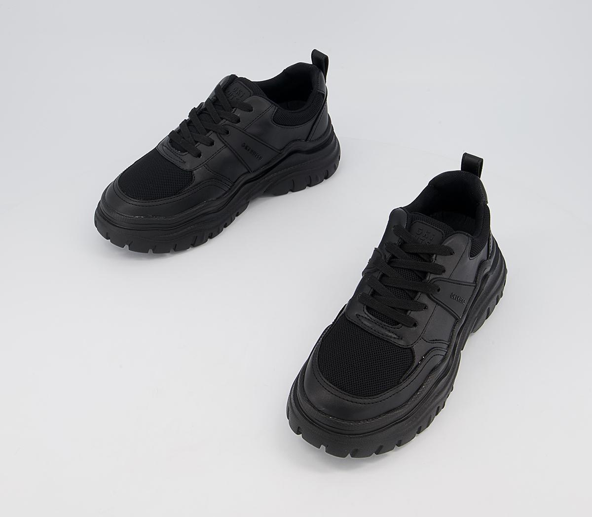 Oki Kutsu O511 Lace Up Trainers Oki Kutsu O511 Lace Up Trainers Black Drench