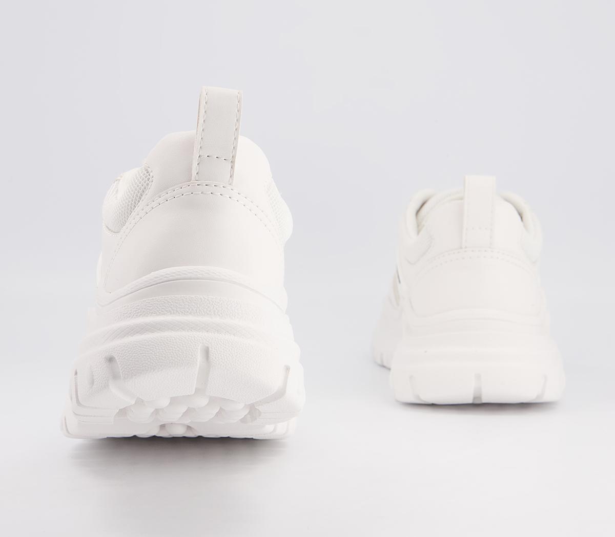 Oki Kutsu O511 Lace Up Trainers Oki Kutsu O511 Lace Up Trainers White Drench