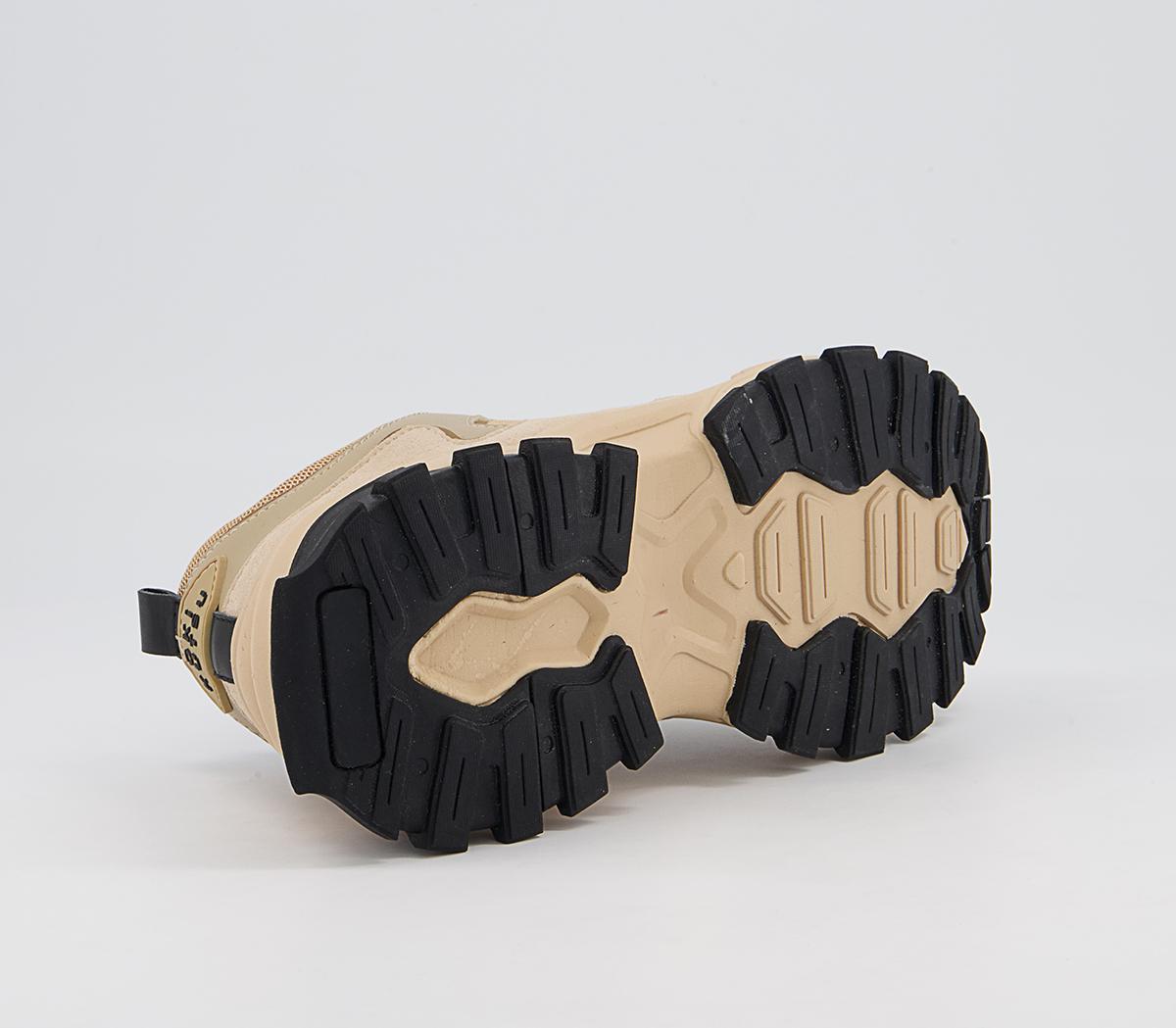 Oki Kutsu O506 Lace Up Trainers Oki Kutsu O506 Lace Up Trainers Camel Drench With Black
