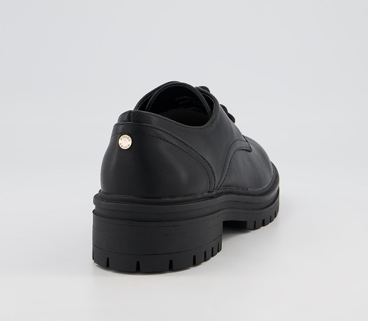 Office Falcon Chunky Lace Up Shoes Office Falcon Chunky Lace Up Shoes Black