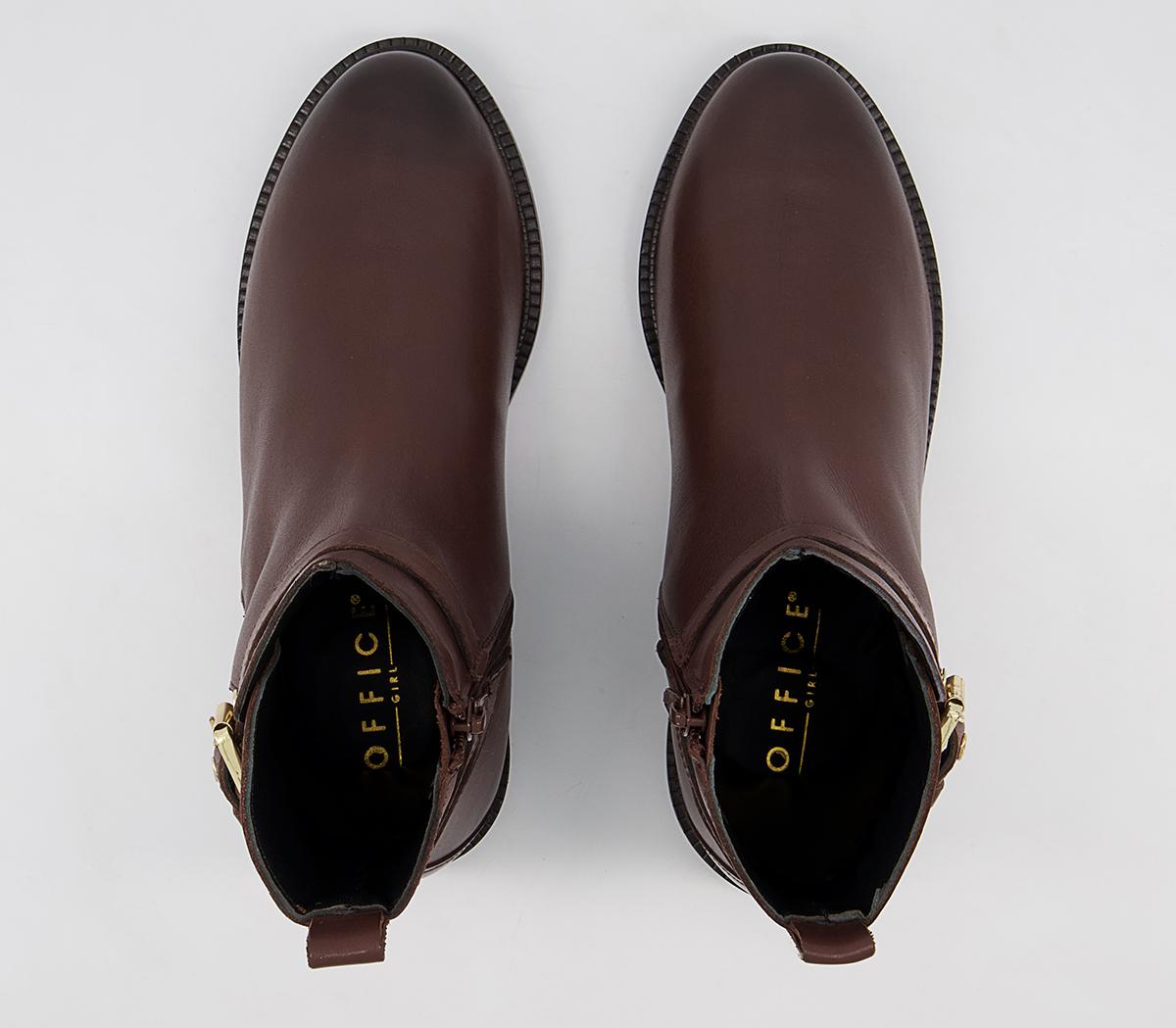 Office Ashford Clean Jodphur Boots Office Ashford Clean Jodphur Boots Brown Leather
