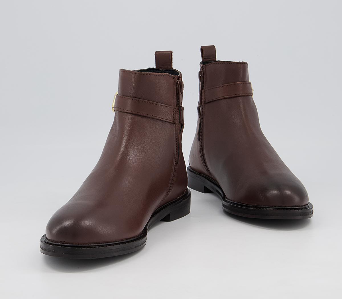 Office Ashford Clean Jodphur Boots Office Ashford Clean Jodphur Boots Brown Leather