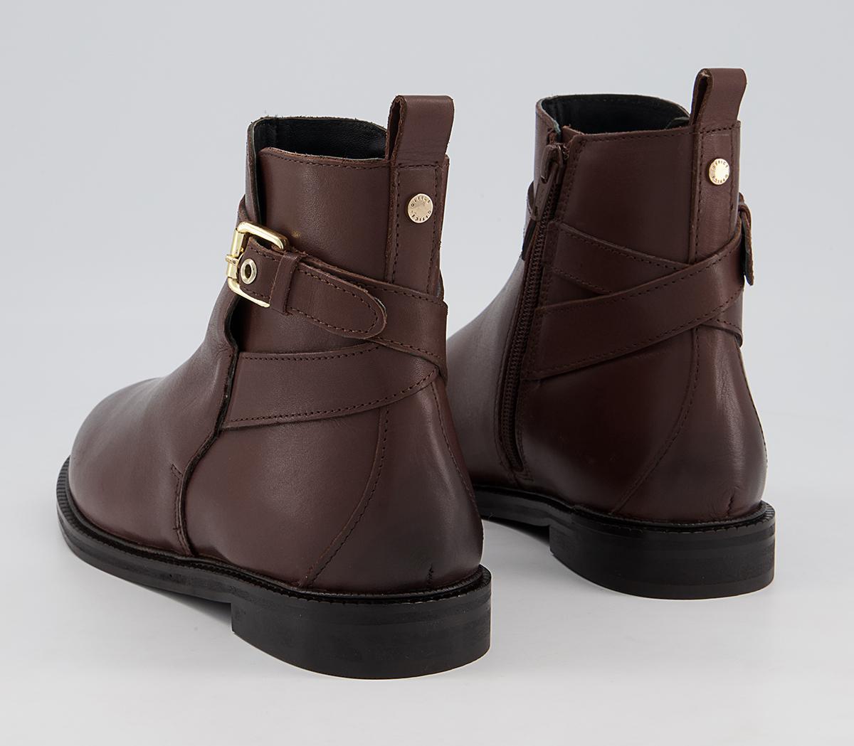 Office Ashford Clean Jodphur Boots Office Ashford Clean Jodphur Boots Brown Leather