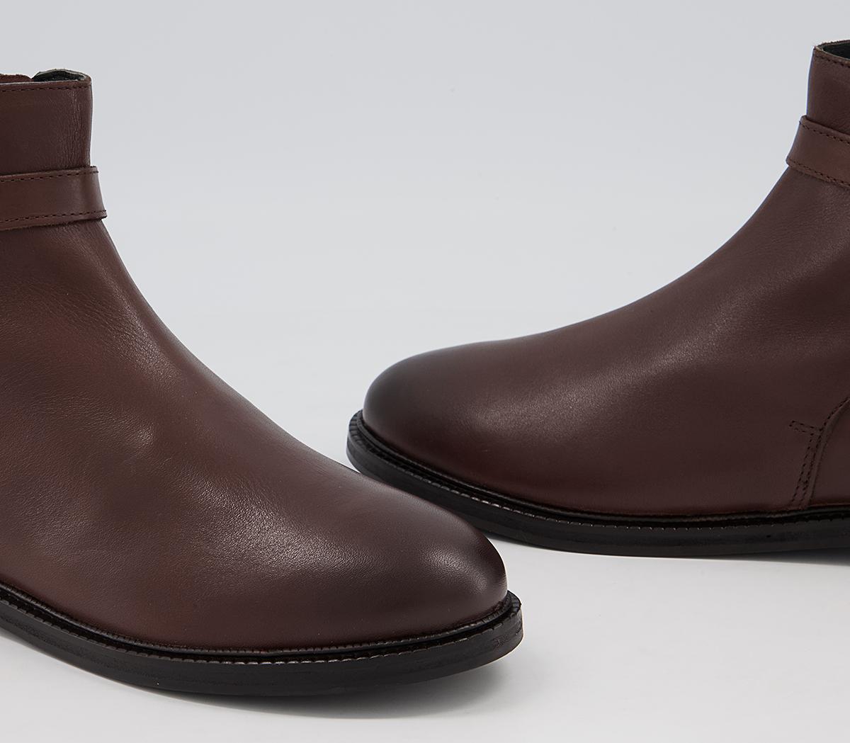 Office Ashford Clean Jodphur Boots Office Ashford Clean Jodphur Boots Brown Leather