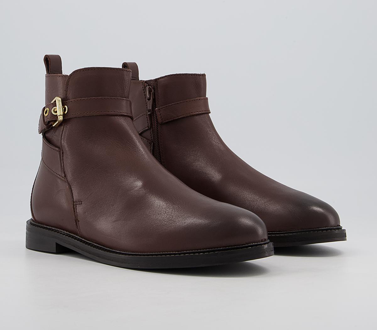 Office Ashford Clean Jodphur Boots Office Ashford Clean Jodphur Boots Brown Leather