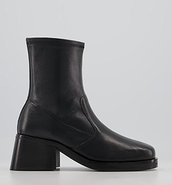 ladies leather ankle boots sale