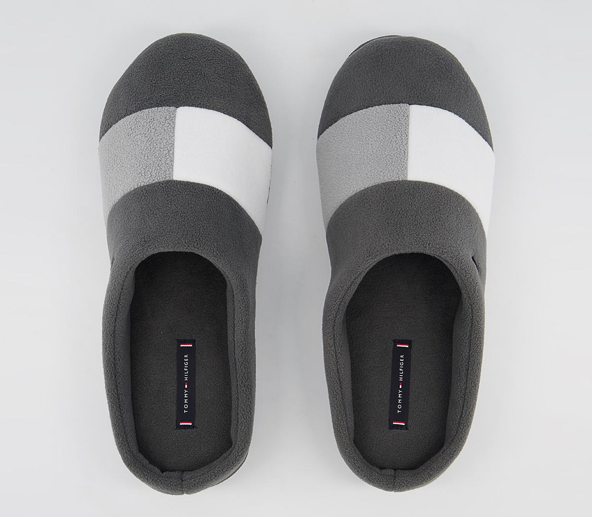 Tommy Hilfiger Tommy Hilfiger Flag Home Slippers Tommy Hilfiger Tommy Hilfiger Flag Home Slippers Dark Ash