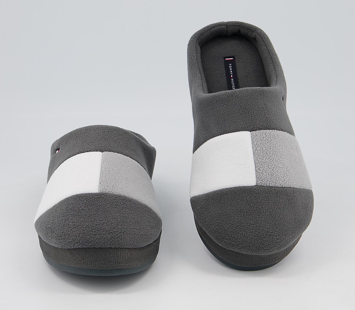 Tommy Hilfiger Tommy Hilfiger Flag Home Slippers Tommy Hilfiger Tommy Hilfiger Flag Home Slippers Dark Ash