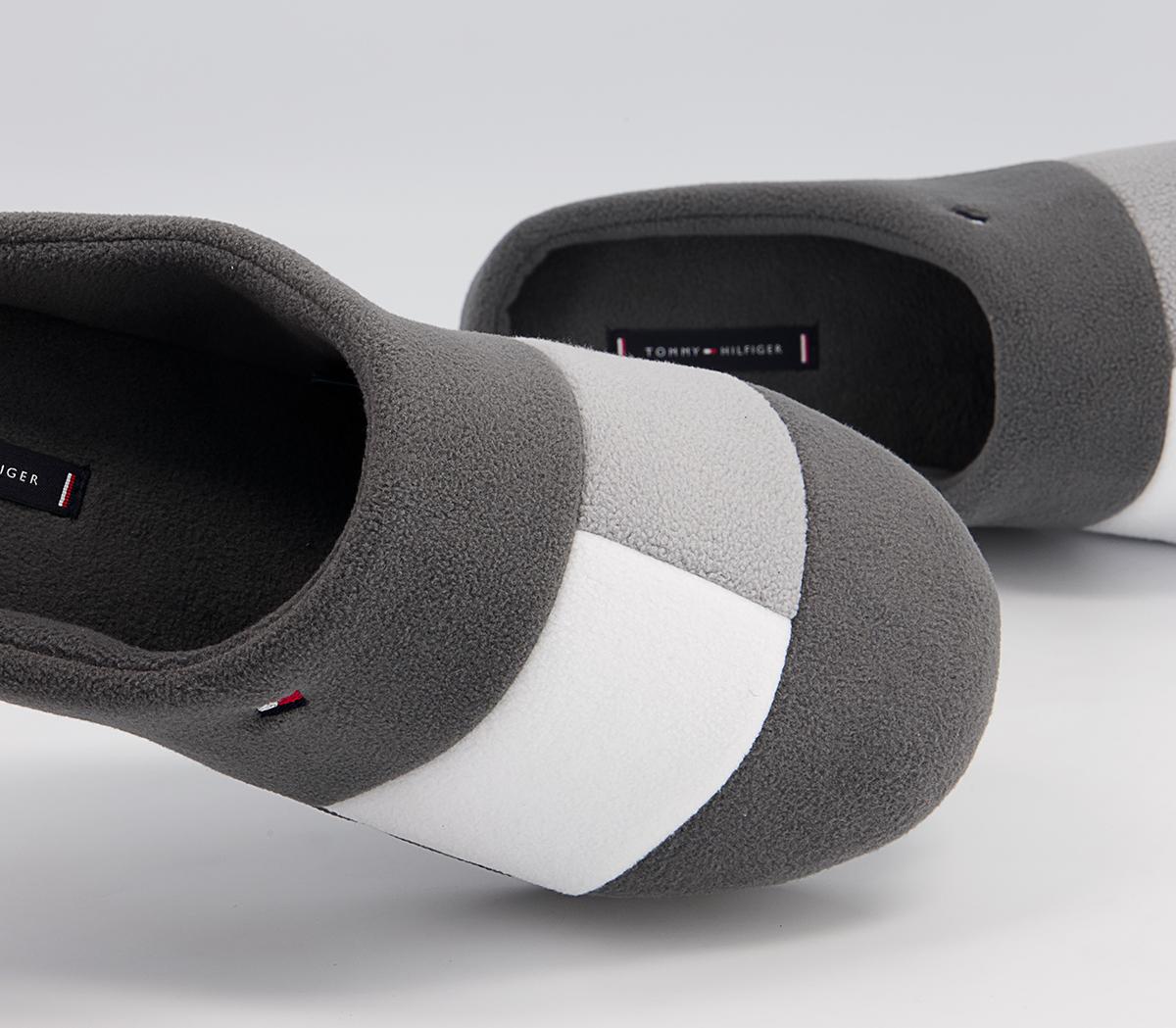Tommy Hilfiger Tommy Hilfiger Flag Home Slippers Tommy Hilfiger Tommy Hilfiger Flag Home Slippers Dark Ash
