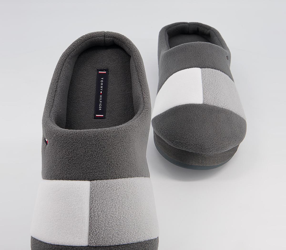Tommy Hilfiger Tommy Hilfiger Flag Home Slippers Tommy Hilfiger Tommy Hilfiger Flag Home Slippers Dark Ash