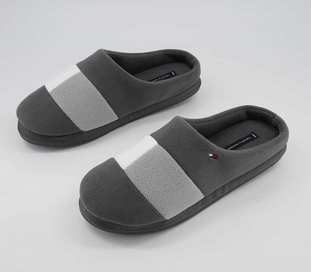 Tommy Hilfiger Tommy Hilfiger Flag Home Slippers Tommy Hilfiger Tommy Hilfiger Flag Home Slippers Dark Ash