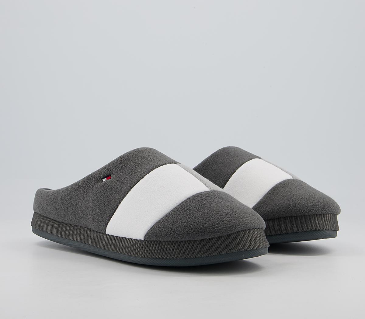 Tommy Hilfiger Tommy Hilfiger Flag Home Slippers Tommy Hilfiger Tommy Hilfiger Flag Home Slippers Dark Ash