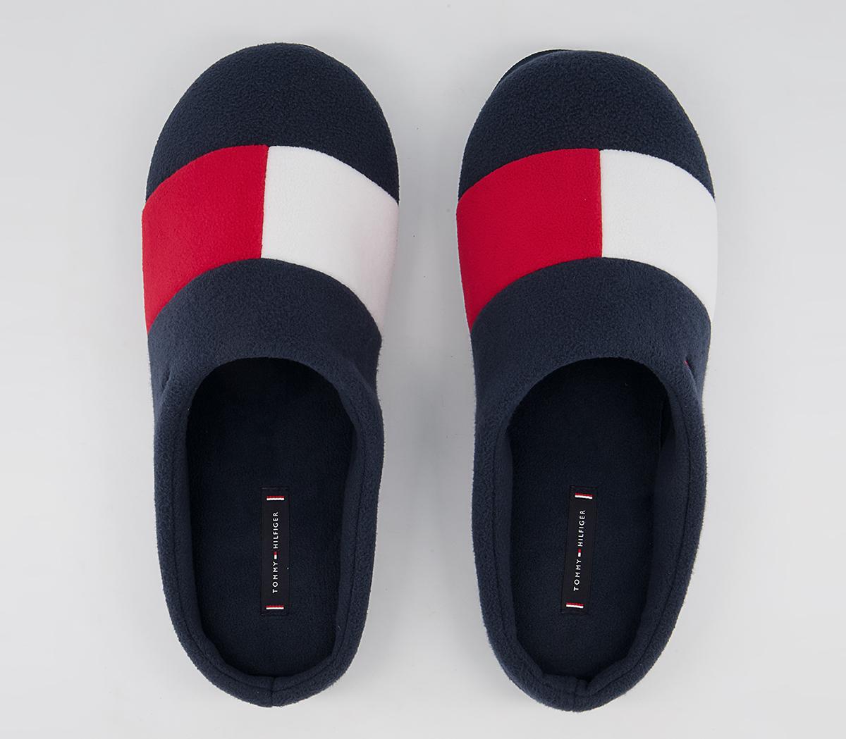 Tommy Hilfiger Tommy Hilfiger Flag Home Slippers Tommy Hilfiger Tommy Hilfiger Flag Home Slippers Red White Blue