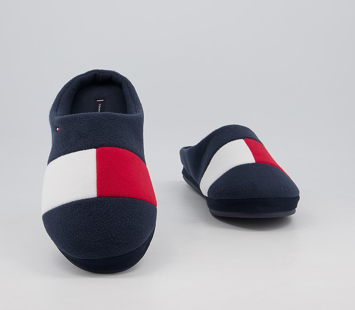 Tommy Hilfiger Tommy Hilfiger Flag Home Slippers Tommy Hilfiger Tommy Hilfiger Flag Home Slippers Red White Blue