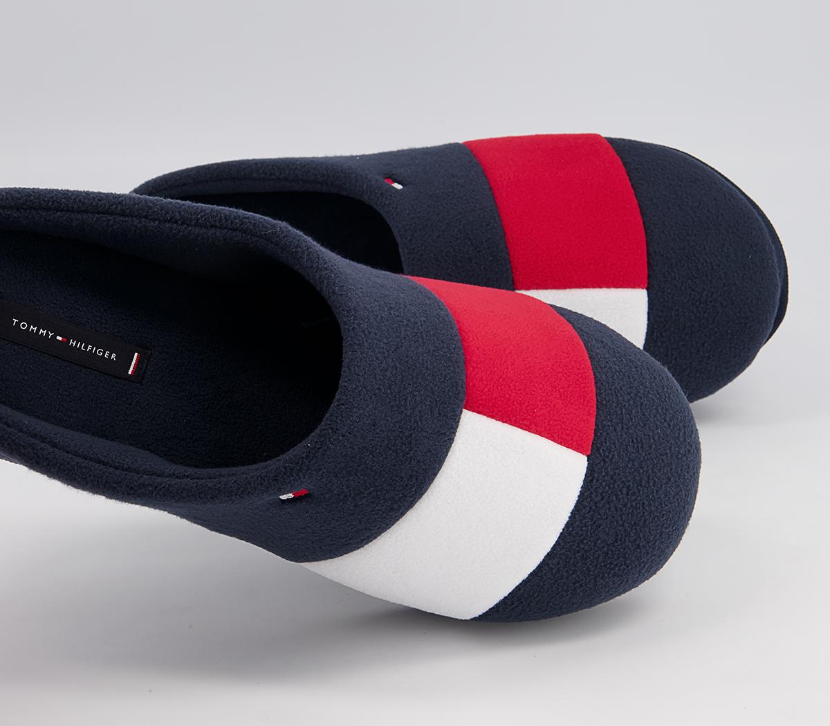 Tommy Hilfiger Tommy Hilfiger Flag Home Slippers Tommy Hilfiger Tommy Hilfiger Flag Home Slippers Red White Blue