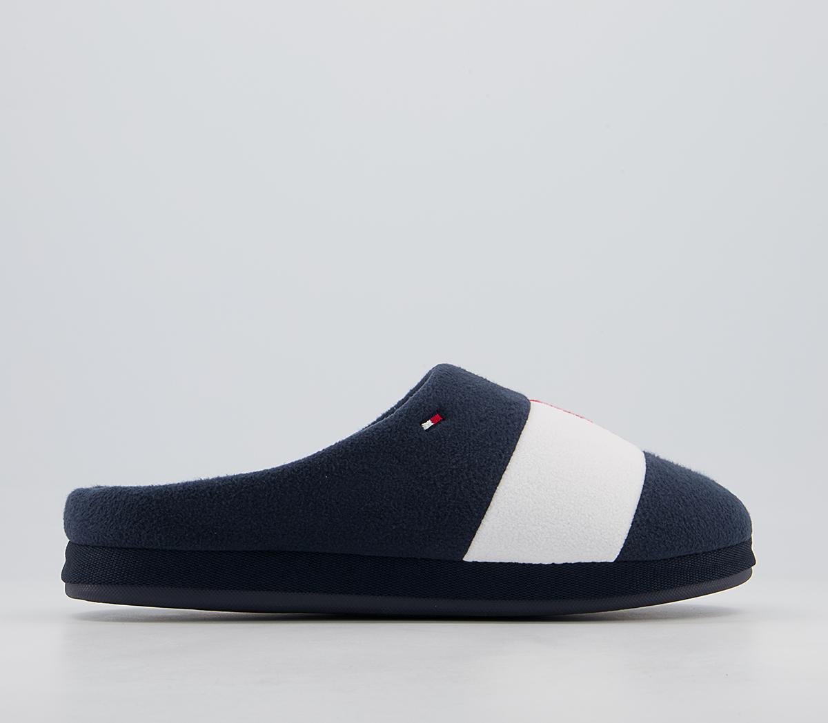 Tommy HilfigerTommy Hilfiger Flag Home Slippers Tommy HilfigerTommy Hilfiger Flag Home SlippersRed White Blue