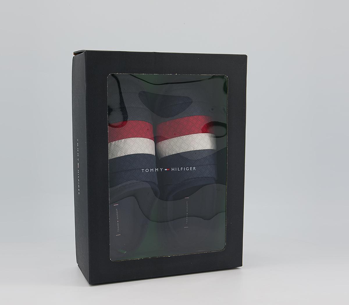Tommy Hilfiger Corporate Padded Home Slippers Tommy Hilfiger Corporate Padded Home Slippers Red White Blue