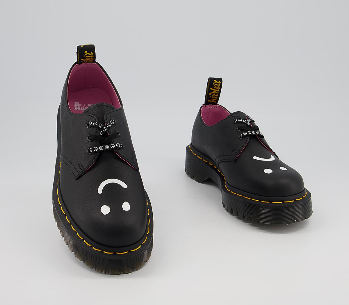 Dr. Martens 1461 Bex Lazy Oaf Shoes Black - Flat Shoes for Women