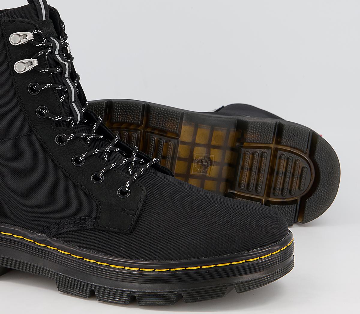 Martens Combs II Herschel Boots M Black Men's Casual Shoes