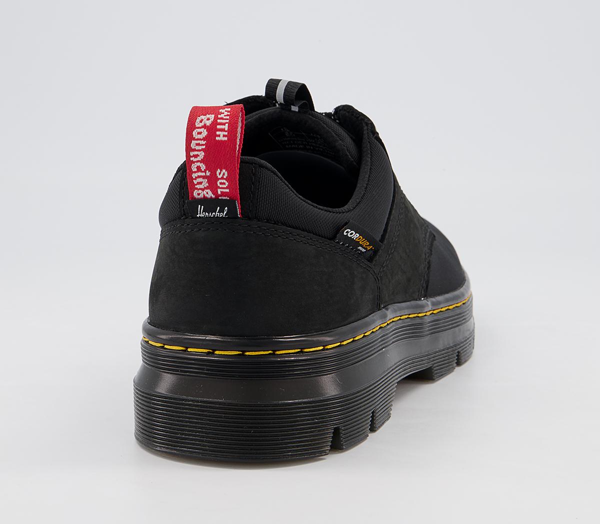 Dr. Martens Reeder Herschel Shoes Black Men's Casual Shoes