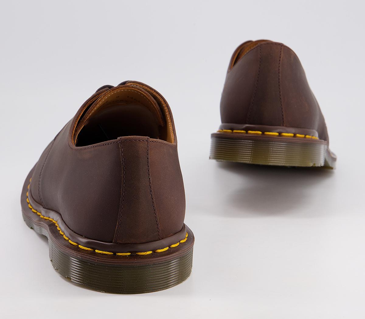 Dr. Martens Archie II Jjjjound Shoes Dark Brown Crazyhorse - Men