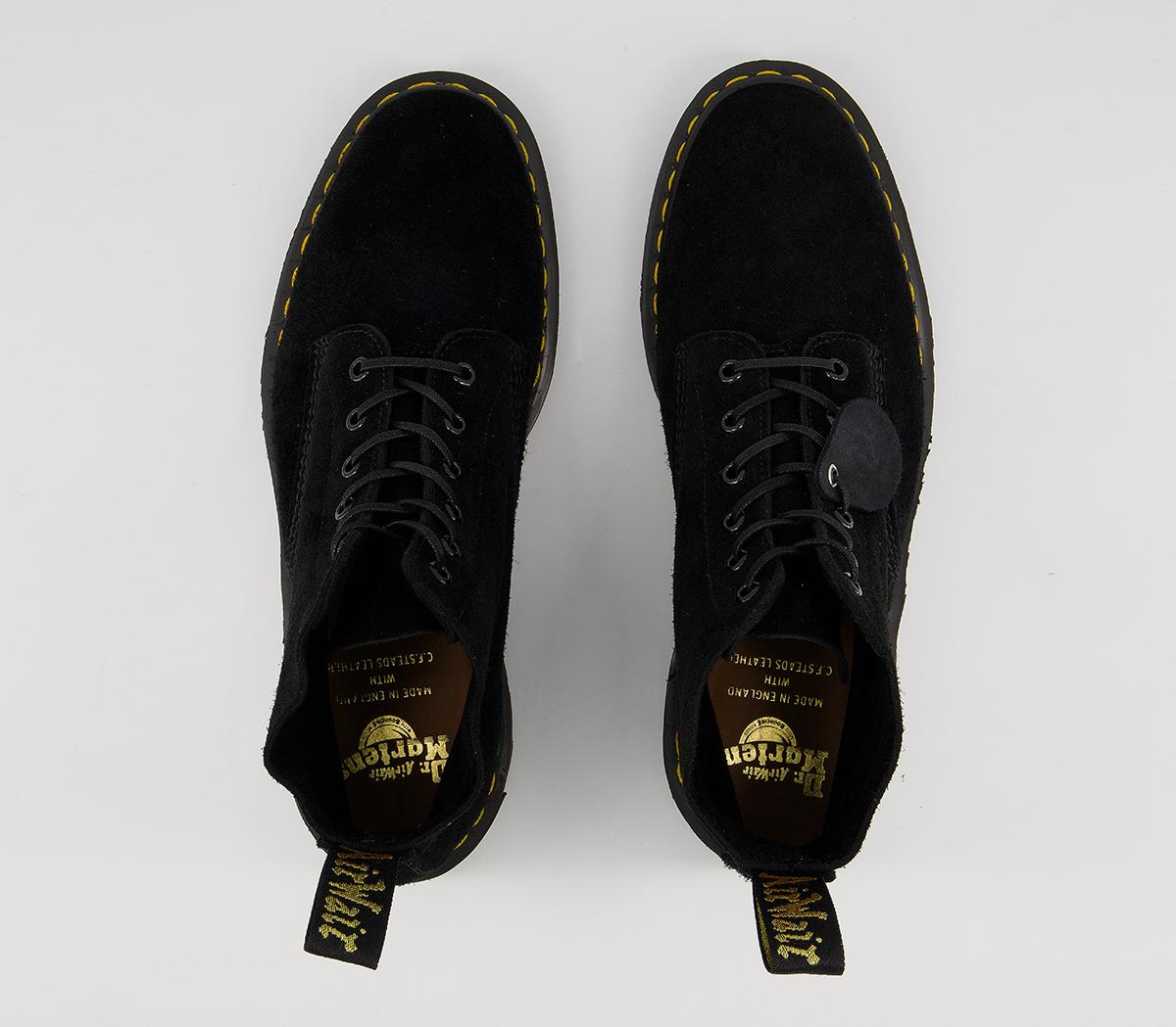 Dr. Martens 101 Ub 6 Eye Boots Dr. Martens 101 Ub 6 Eye Boots Black Desrt Oasis Suede