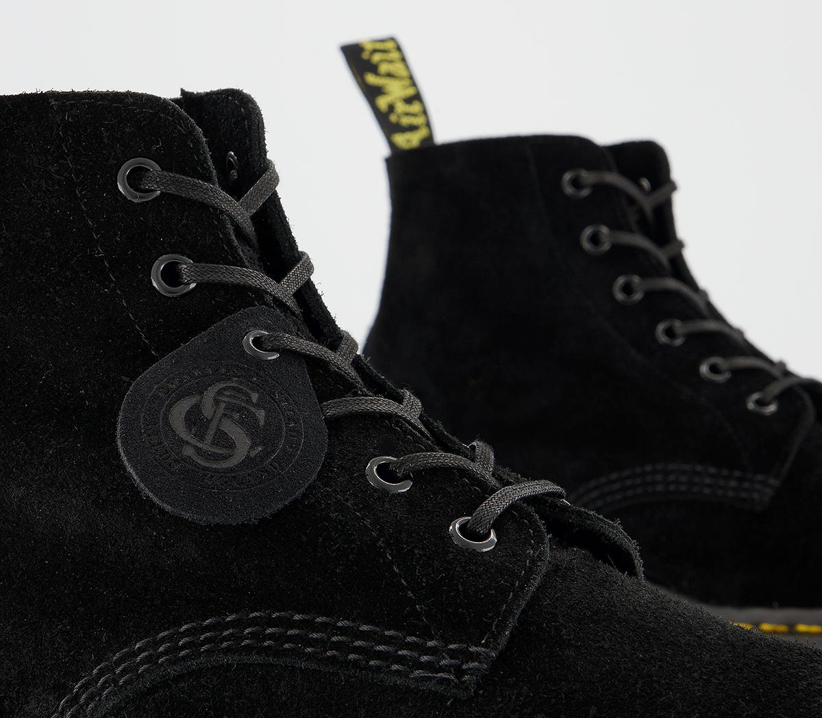 Dr. Martens 101 Ub 6 Eye Boots Dr. Martens 101 Ub 6 Eye Boots Black Desrt Oasis Suede