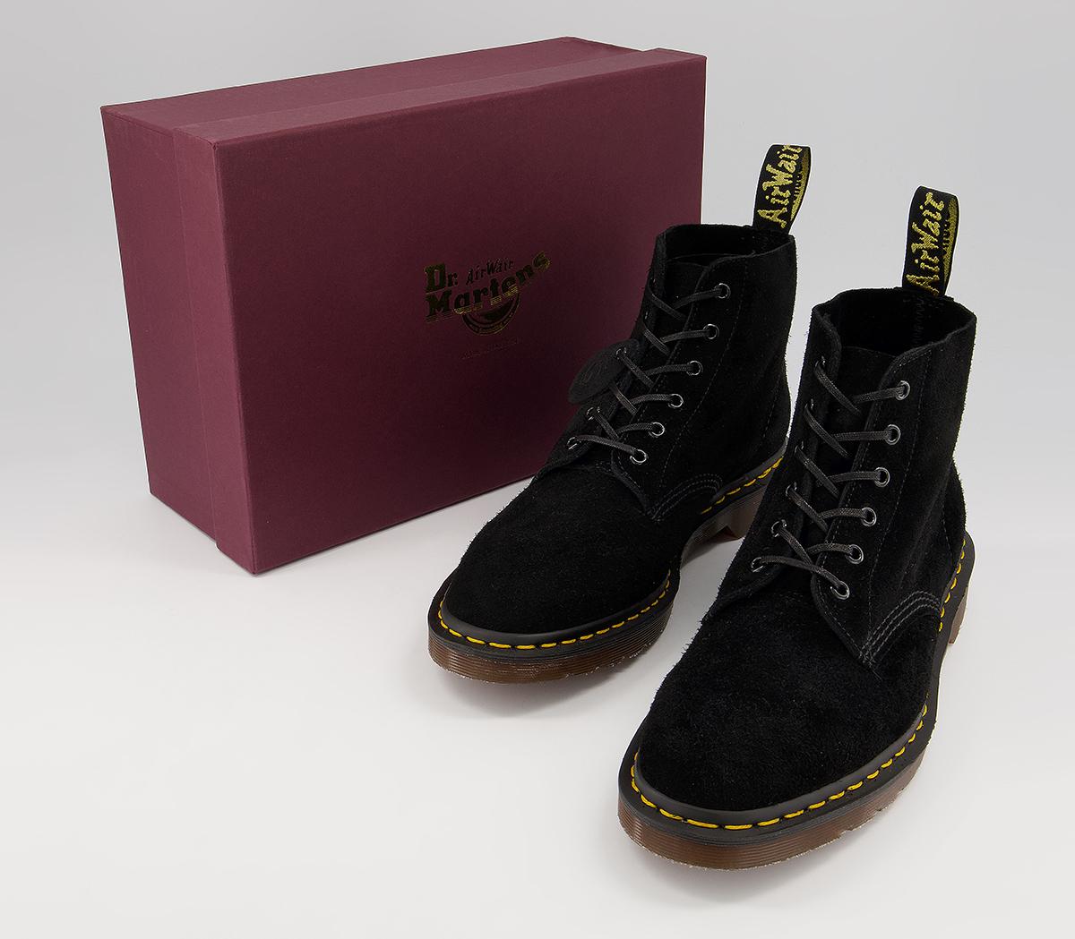 Dr. Martens 101 Ub 6 Eye Boots Dr. Martens 101 Ub 6 Eye Boots Black Desrt Oasis Suede