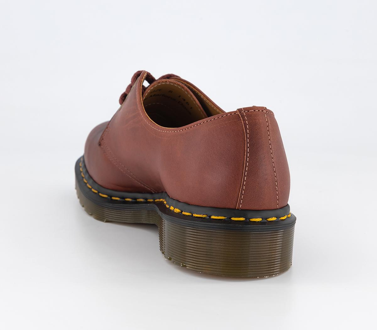Dr. Martens 1461 3 Eye Shoe MIE Shoes Timber Brown Denver Veg Tan