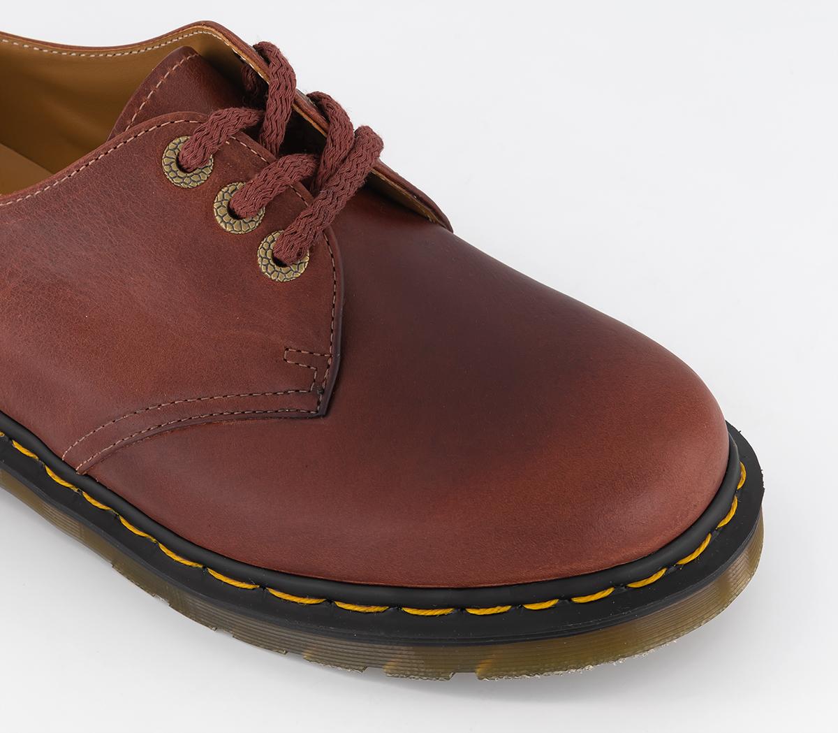 Dr. Martens 1461 3 Eye Shoe MIE Shoes Timber Brown Denver Veg Tan