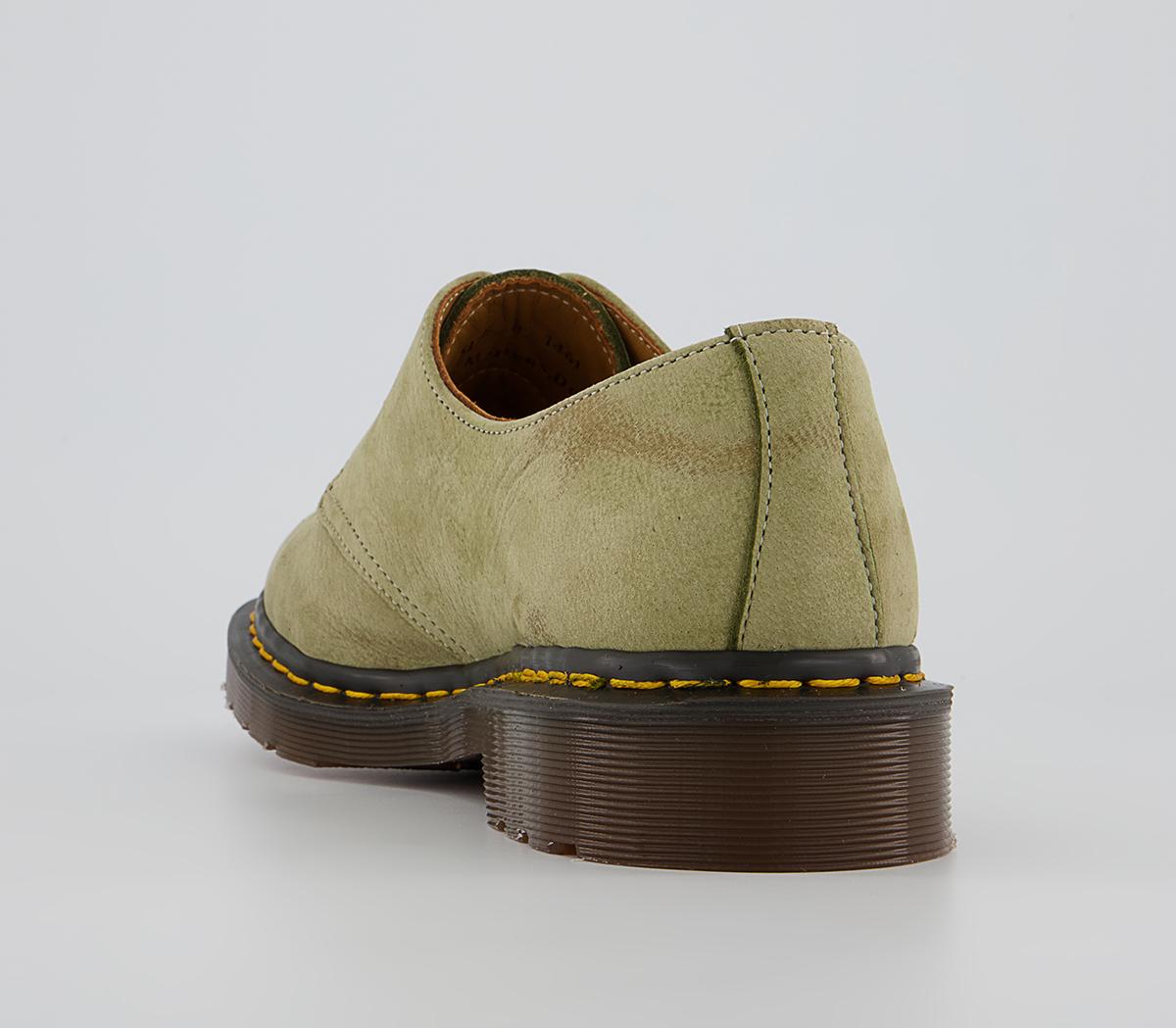 Dr. Martens 1461 3 Eye Shoes Mie Dr. Martens 1461 3 Eye Shoes Mie Green Nubuck